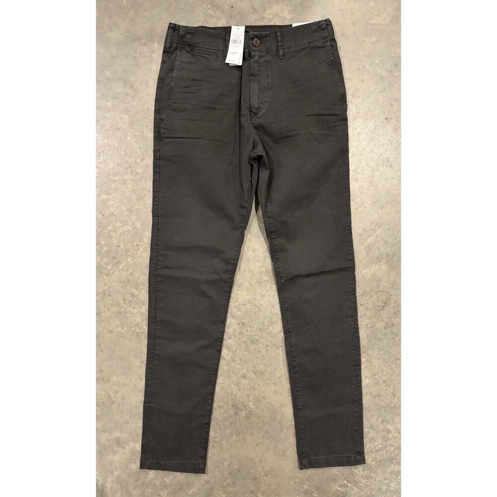 NWT American Eagle Soft Twill Slim Pants Next Level Stretch Mens 29/34 Charcoal